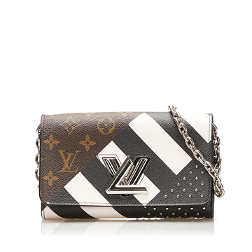 Louis Vuitton Monogram Studded Twist Crossbody Bag