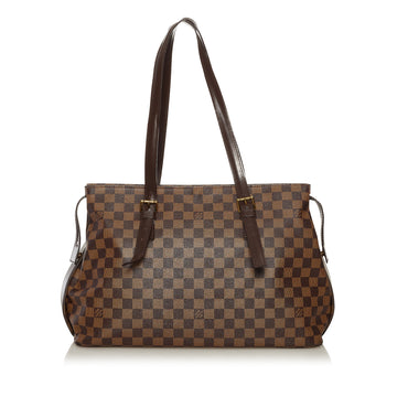 Louis Vuitton Damier Ebene Chelsea Tote Bag