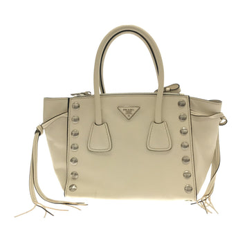 PRADA City Calf Twin Pocket Satchel