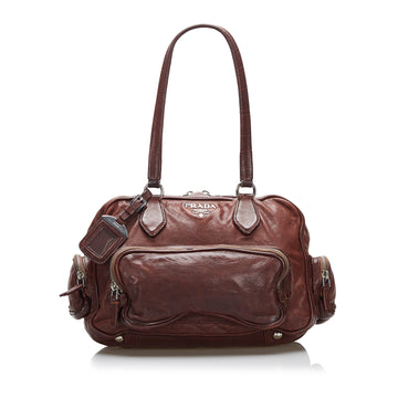 Prada Calf Leather Shoulder Bag