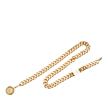 CHANEL CC Medallion Chain-Link Belt