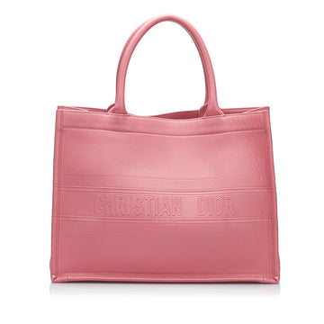 DIOR Medium Embossed Book Tote Tote Bag