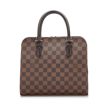 Louis Vuitton Damier Ebene Triana Handbag