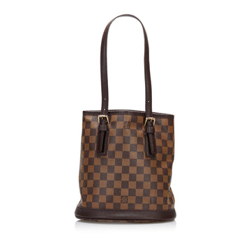 Louis Vuitton Damier Ebene Marais Tote Bag