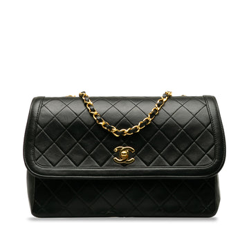 CHANEL CC Lambskin Crossbody Bag