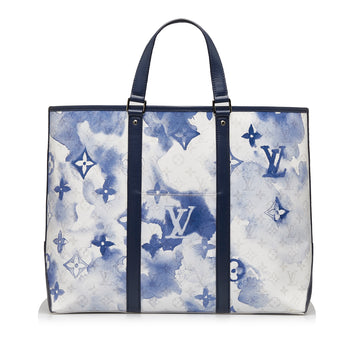 LOUIS VUITTON Monogram Watercolor Weekend Tote GM Satchel