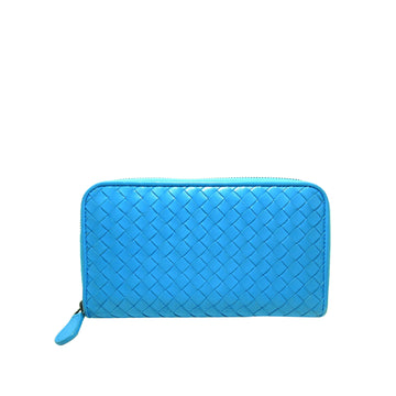 BOTTEGA VENETA Intrecciato Zip Around Long Wallet Long Wallets