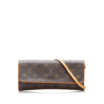 Louis Vuitton Monogram Pochette Twin GM Crossbody Bag