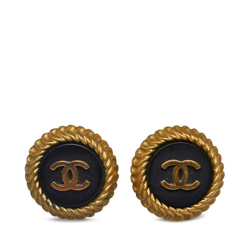 CHANEL CC Clip-on Earrings Costume Earrings