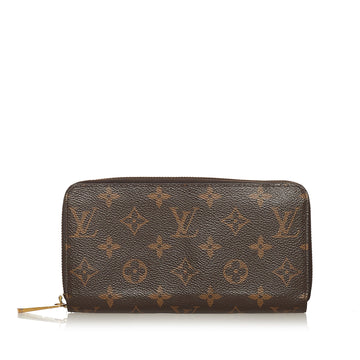 Louis Vuitton Monogram Zippy Wallet Long Wallets