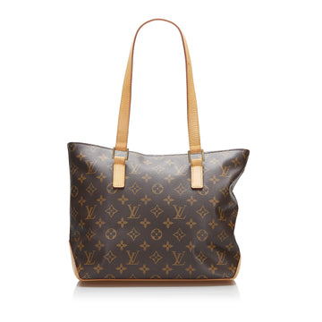 LOUIS VUITTON Monogram Cabas Piano Tote Bag