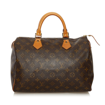 LOUIS VUITTON Monogram Speedy 30 Boston Bag