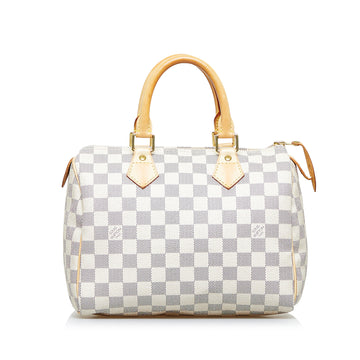 LOUIS VUITTON Louis Vuitton Damier Speedy 35 Boston Bag Handbag N41363  Brown Ladies
