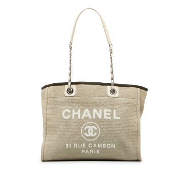 CHANEL Deauville Tote Bag