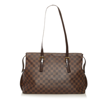 Louis Vuitton Damier Ebene Chelsea Tote Bag