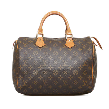 LOUIS VUITTON Monogram Speedy 30 Boston Bag