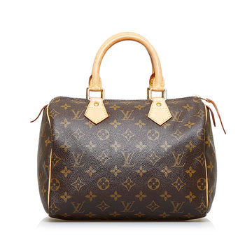 LOUIS VUITTON Monogram Speedy 25 Boston Bag