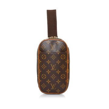 LOUIS VUITTON Monogram Pochette Gange Crossbody Bag