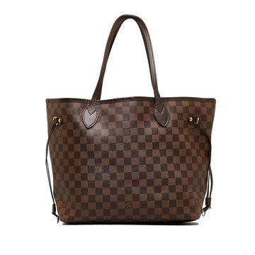 LOUIS VUITTON Damier Ebene Neverfull MM Tote Bag