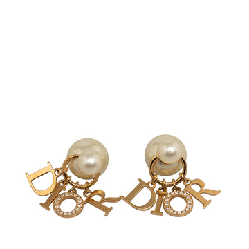 DIOR Faux Pearl Clip On Earrings Costume Earrings