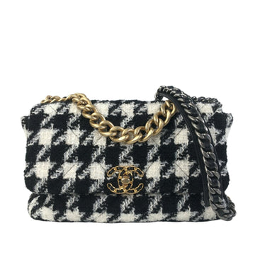 CHANEL Medium Tweed 19 Flap Bag