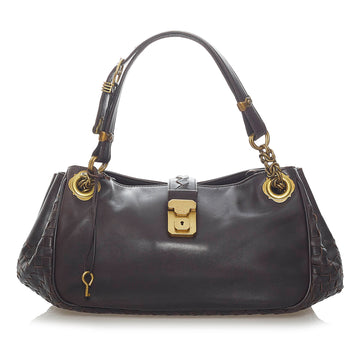 Bottega Veneta Intrecciato Leather Handbag