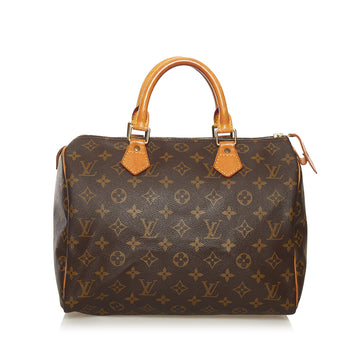 Louis Vuitton Monogram Speedy 30 Boston Bag