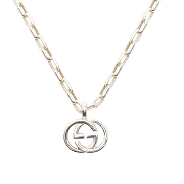 GUCCI Interlocking G Pendant Necklace Other Accessories