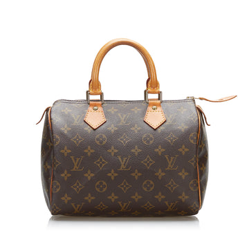 Louis Vuitton Monogram Speedy 25 Boston Bag