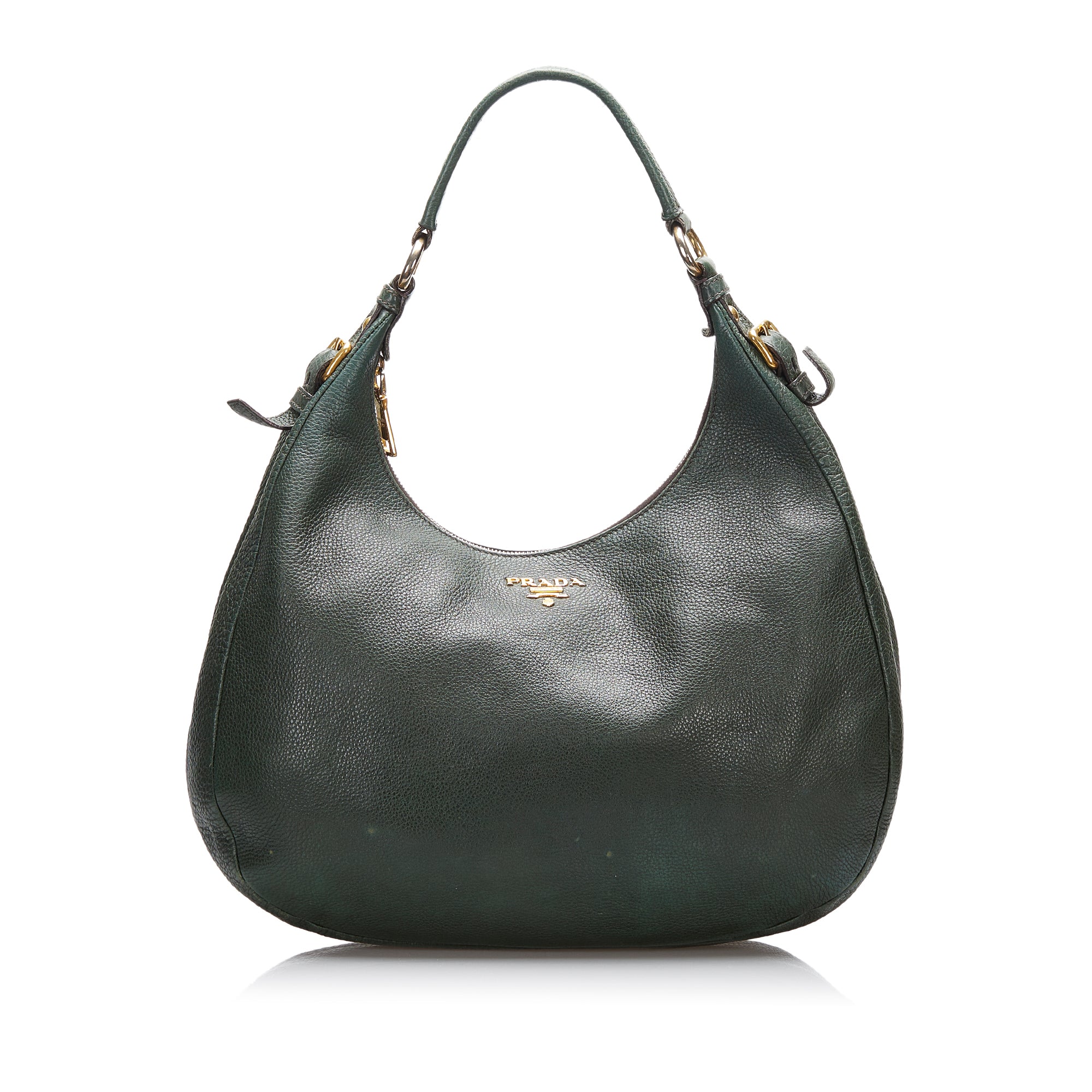 Prada discount leather hobo