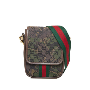 GUCCI x Palace GG Camouflage Canvas Web Crossbody Crossbody Bag