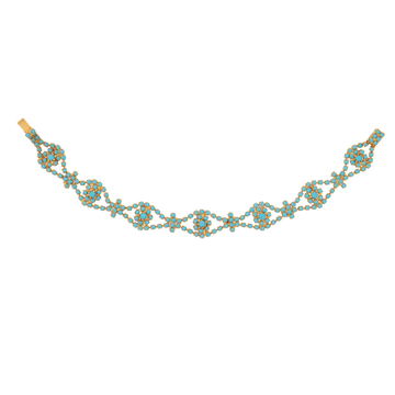 VINTAGE 1980s  Faux Turquoise Bracelet