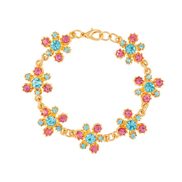 VINTAGE 1990s  Pastel Floral Bracelet