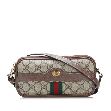 GUCCI GG Supreme Ophidia Crossbody Crossbody Bag