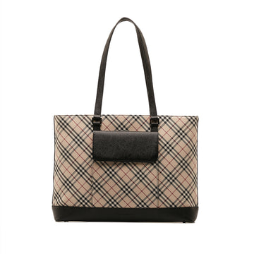 BURBERRY Nova Check Tote Tote Bag