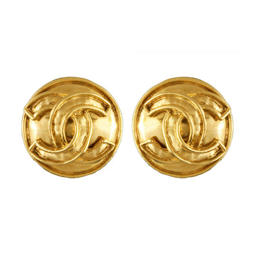 CHANEL 1994  Chanel Outlined Statement Clip-On Earrings