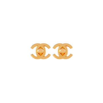 CHANEL 1995  Chanel Turnlock Clip-On Earrings