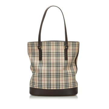 BURBERRY House Check Tote Tote Bag