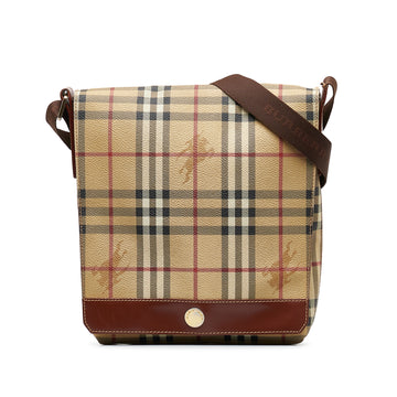 BURBERRY Haymarket Check Crossbody Bag