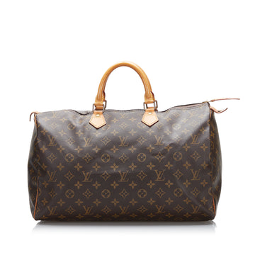 Louis Vuitton Monogram Speedy 40 Boston Bag