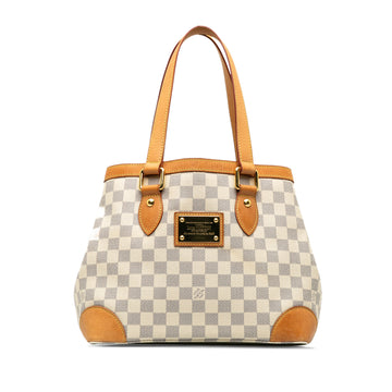 LOUIS VUITTON Damier Azur Hampstead PM Tote Bag