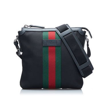 GUCCI Web Crossbody Bag