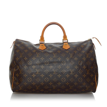 LOUIS VUITTON Monogram Speedy 40 Boston Bag