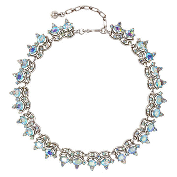 TRIFARI 1950s  Trifari Aurora Borealis Necklace