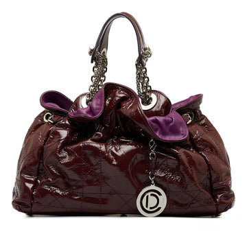 DIOR Patent Cannage Le Trente Tote Bag