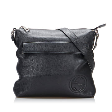 GUCCI Interlocking G Crossbody Shoulder Bag