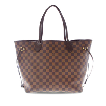 LOUIS VUITTON Damier Ebene Neverfull MM Tote Bag