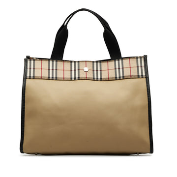 BURBERRY House Check Tote Tote Bag