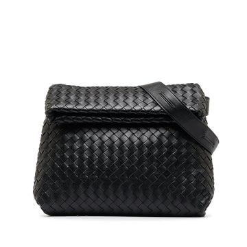 BOTTEGA VENETA Intrecciato Fold Crossbody Bag