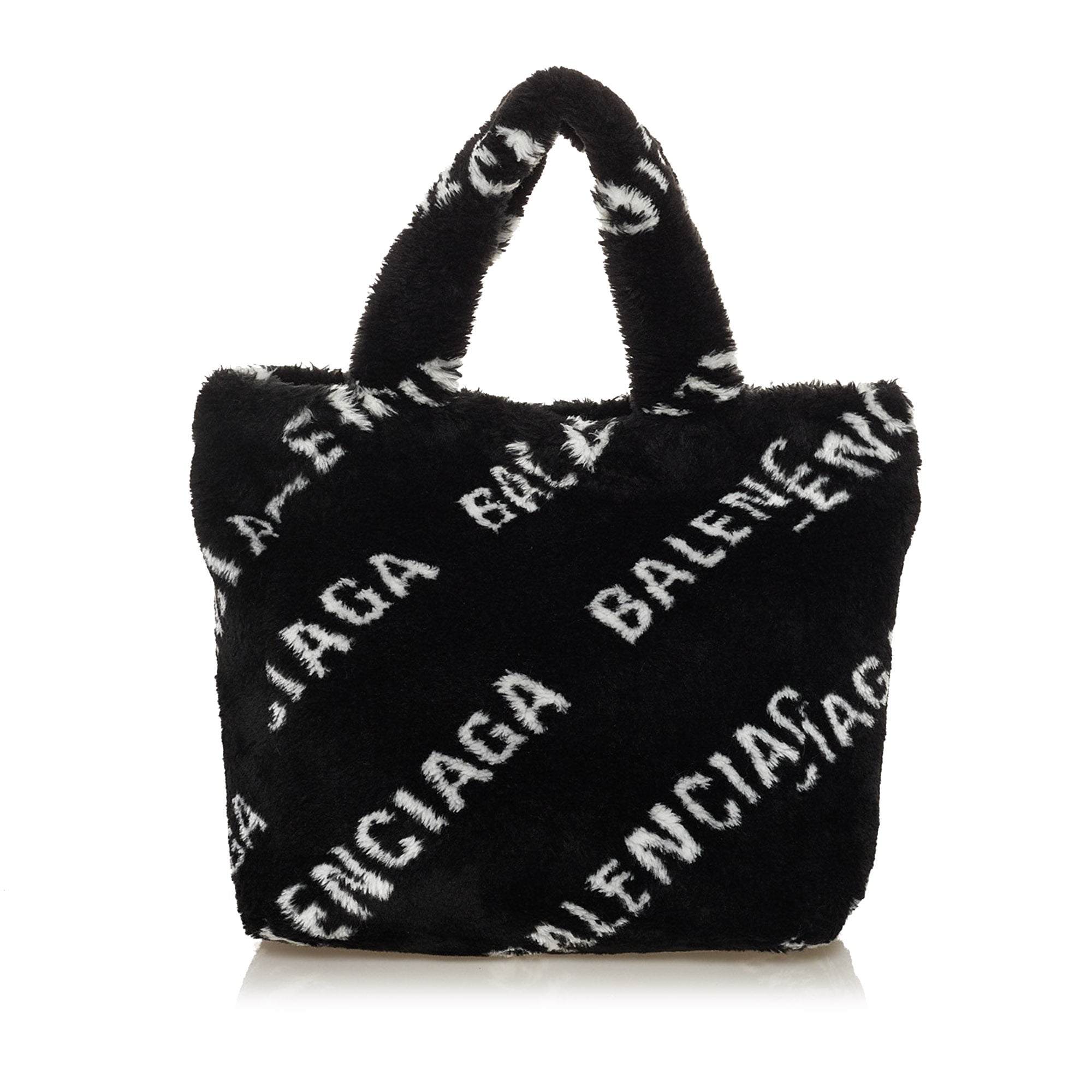 Balenciaga logo clearance bag